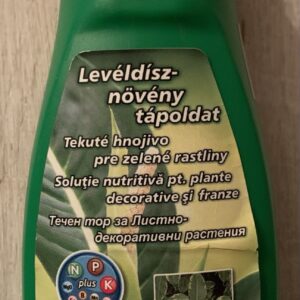Levéldísznövény tápoldat