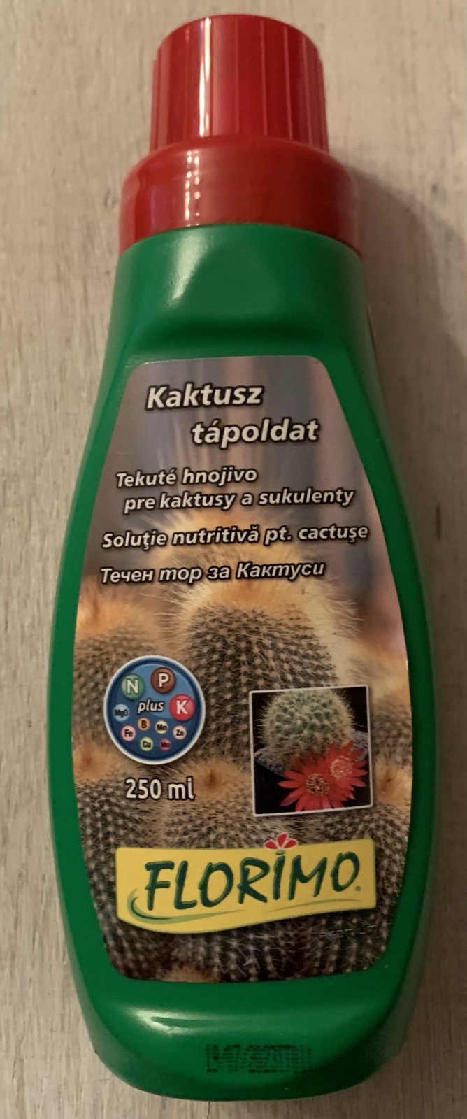 Kaktusz tápoldat