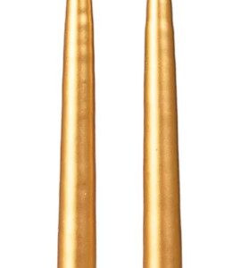 Szálas gyertya, metál arany